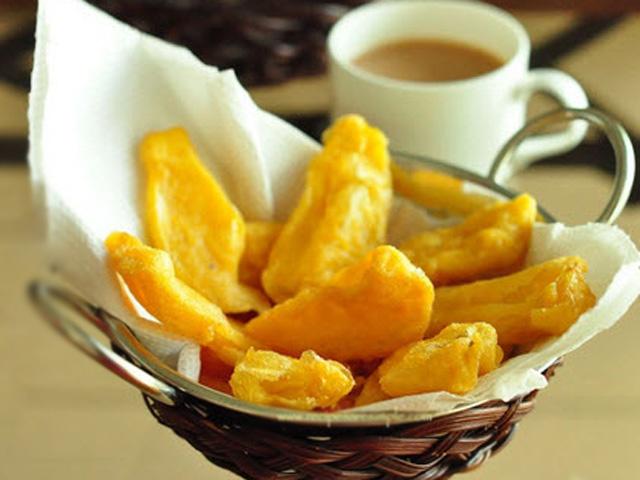 Ăn vặt tuyệt ngon với bánh mít rán - 5