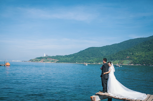 Bộ ảnh cưới của cặp đôi yêu không cần tán - 11