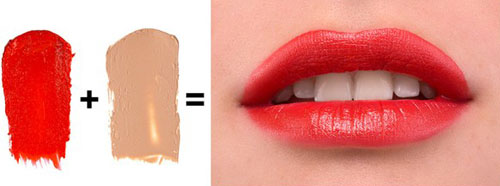 Cách đơn giản để có một màu son mới từ hai cây son cũ - 4