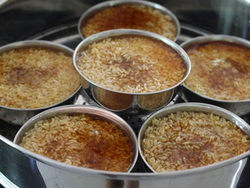 Xôi hấp trứng, xá xíu lạ miệng - 5