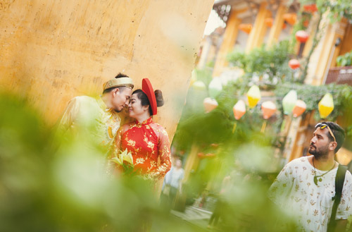 Bộ ảnh cưới của cặp đôi yêu không cần tán - 1