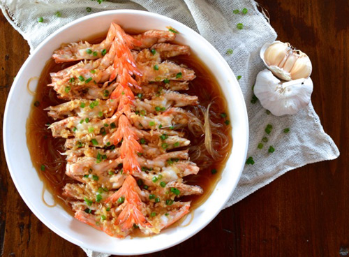 Miến hấp tôm thơm ngon, lạ miệng - 6