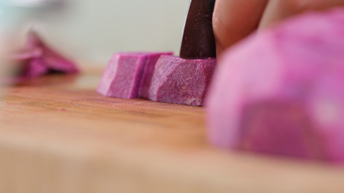 15 phút có ngay chè bột báng khoai lang tím ngon mê - 5