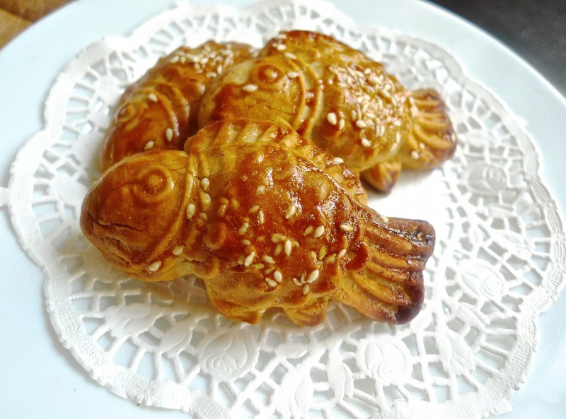 Bánh Trung thu nướng hình cá nhìn là mê - 11