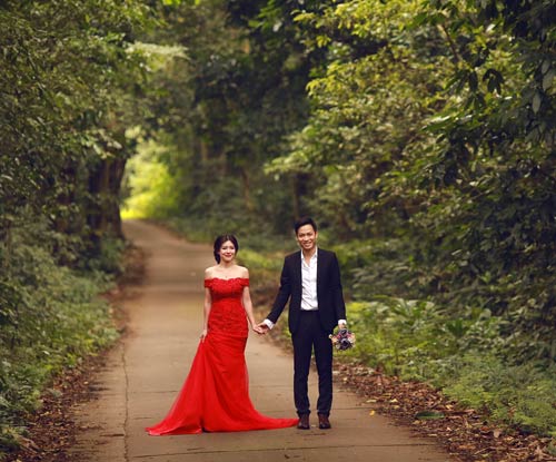 Cặp đôi chụp ảnh cưới tại nơi lần đầu gặp nhau - 3