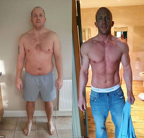 Cặp đôi béo phì cùng nhau sụt 40kg để làm đám cưới - 2