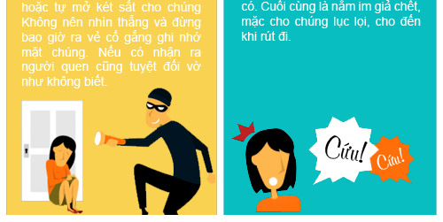 Infographic: Kỹ năng đối phó khi tội phạm đột nhập vào nhà - 13
