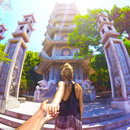 Loạt ảnh "Follow me" thú vị của một cặp đôi Canada tại Việt Nam - 3