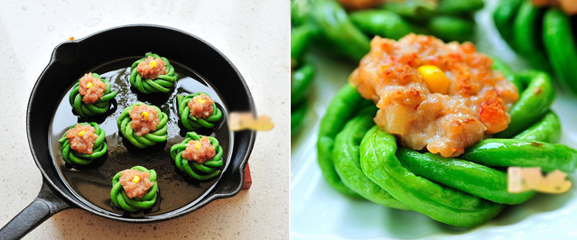 Đậu đũa cuộn thịt chiên lạ miệng - 4