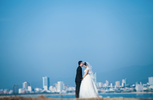 Bộ ảnh cưới của cặp đôi yêu không cần tán - 12