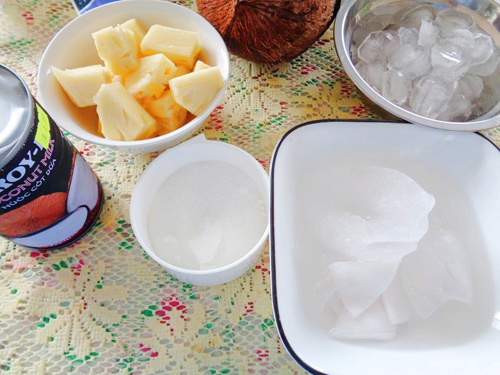 Sinh tố dừa tươi mát cuối tuần - 1