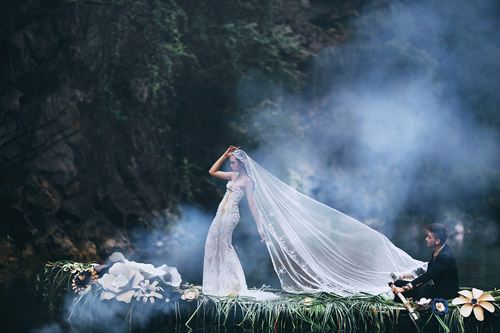 Ảnh cưới “Nơi tận cùng thế giới” đầy ma mị - 14