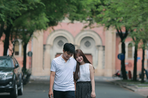 Chuyện tình cặp đôi "yêu nhau giữa đất Sài Gòn" - 1