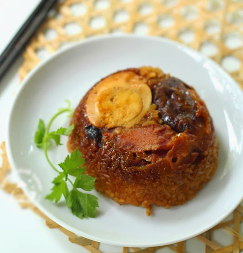 Xôi hấp trứng, xá xíu lạ miệng - 7