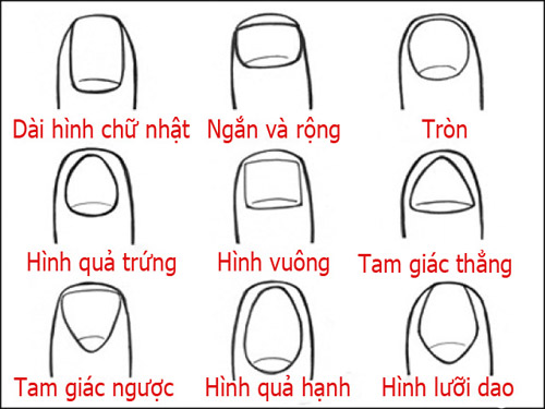 Đoán tính cách của bạn qua hình dạng móng tay - 1