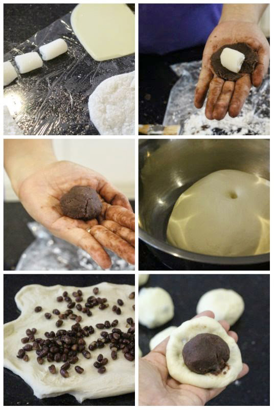 Lạ miệng với bánh mì nhân mochi đậu đỏ - 2