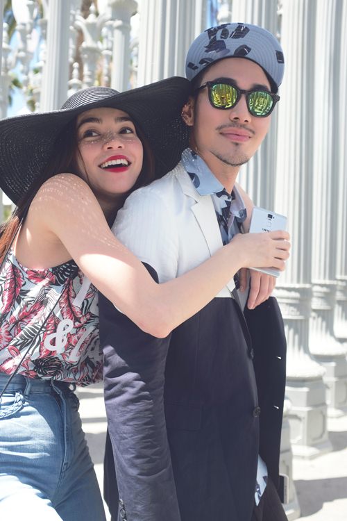 Hồ Ngọc Hà khoe eo thon quyến rũ trên đất Mỹ - 9