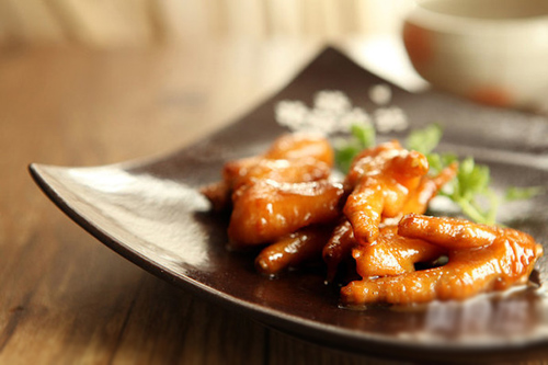 Lai rai chân gà om xì dầu - 10