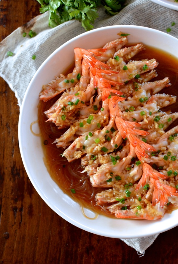 Miến hấp tôm thơm ngon, lạ miệng - 5