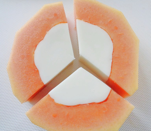 Thơm mát, giải khát với thạch sữa dừa đu đủ - 6