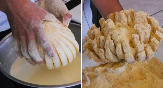 Nhâm nhi hoa hành tây chiên giòn - 3