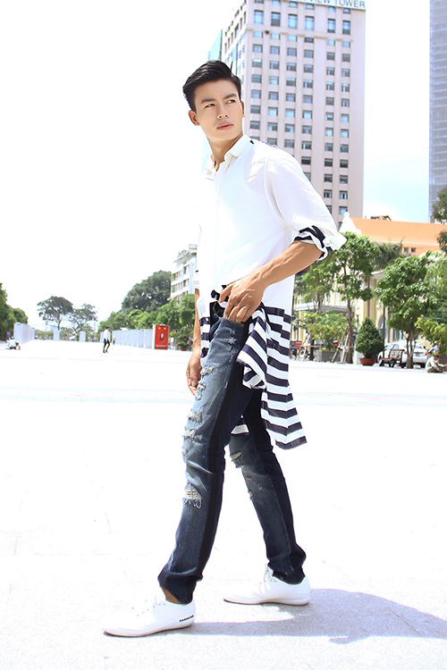 Mỹ nam Việt mặc bảnh bao với phong cách thể thao - 10