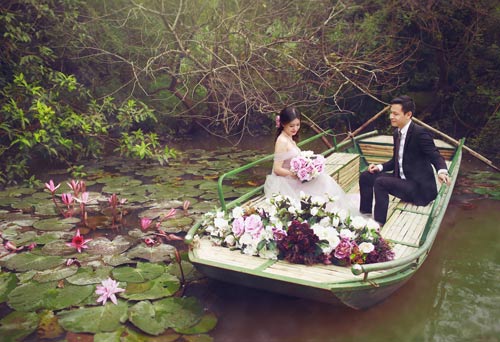 Cặp đôi chụp ảnh cưới tại nơi lần đầu gặp nhau - 9