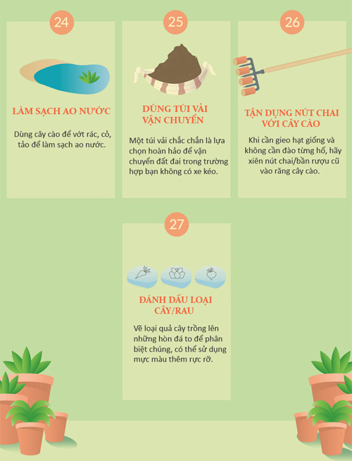 30 mẹo vặt giúp bạn làm vườn “dễ thở” hơn (phần 2) - 4