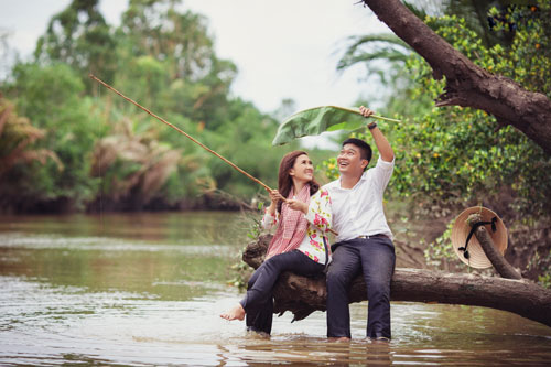 Đẹp hút hồn bộ ảnh cưới "Đưa em về quê ngoại" - 1