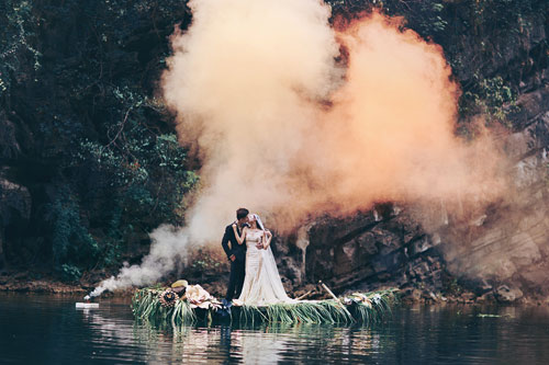 Ảnh cưới “Nơi tận cùng thế giới” đầy ma mị - 4