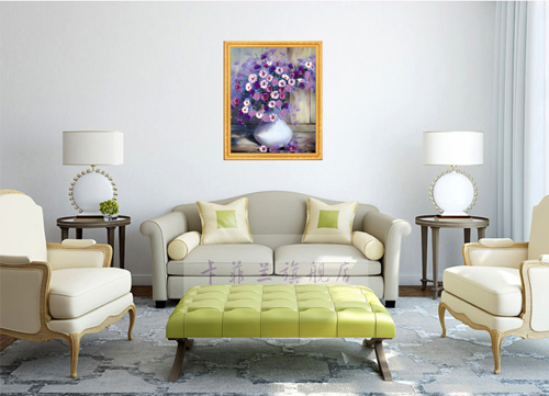 Tranh thêu ruy-băng hút hồn chị em: cực nhanh mà siêu đẹp - 8