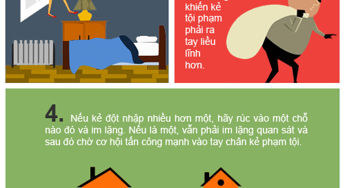 Infographic: Kỹ năng đối phó khi tội phạm đột nhập vào nhà - 11