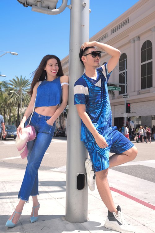 Hồ Ngọc Hà khoe eo thon quyến rũ trên đất Mỹ - 2