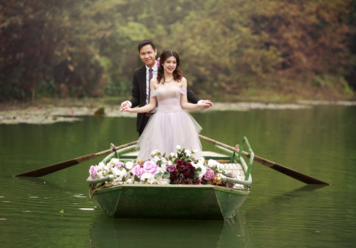 Cặp đôi chụp ảnh cưới tại nơi lần đầu gặp nhau - 14