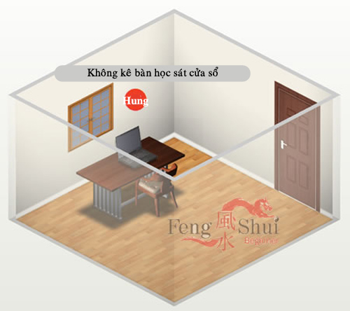 7 vị trí cấm kỵ đặt bàn học để trẻ tập trung học hành - 5