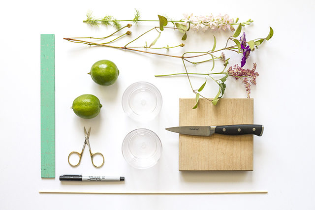 Cắm hoa bằng chanh lát đơn giản mà độc đáo - 2